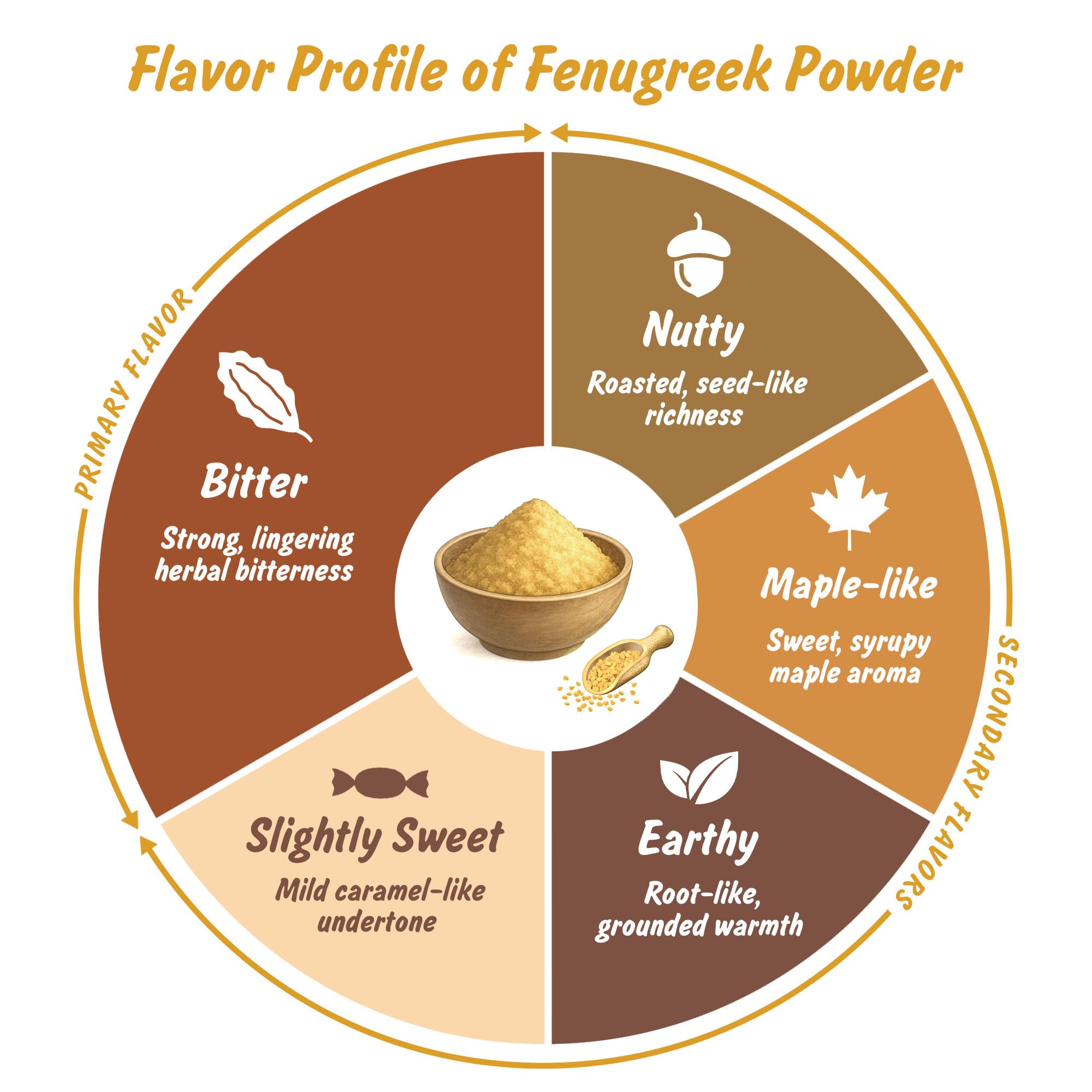 Spice Profile USDA Organic Fenugreek Powder, Lab Tested, Resealable 8 oz Pouch, Methi Ground, Polvo de Fenogreco