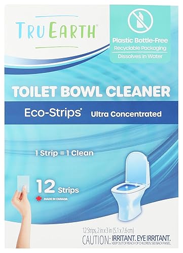 T.ru Earth Toilet Cleaner Strips 12 Ct (Pack of 12)