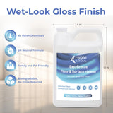 Hygea Natural EasyBreeze pH Neutral Floor Cleaner & All-Purpose Surface Cleaner - Wet-Look Gloss Finish - Tough on Dirt & Grease - Safe for Kids