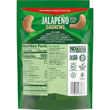 Emerald Nuts Combo (Variety Pack) Featuring Jalapeno Seasoned Cashews & Sriracha Seasoned Cashews | 5 Oz Resealable Bags | Kosher Certified, Non-GMO