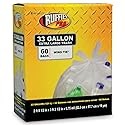 Ruffies 60 Count Recycling Bag, 33 Gallon
