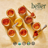 Beller Nutrition Morning Boost Organic Ceylon Cinnamon Spice Blend | 1.4 oz | Organic Ceylon Cinnamon Powder & Allspice Seasoning for Smoothies