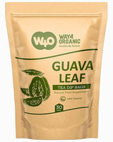 Guava Tea Bags, Dried Tender Leaves Tea, 30 Count, Pleasant Taste, Caffeine Free (Pack of 1)