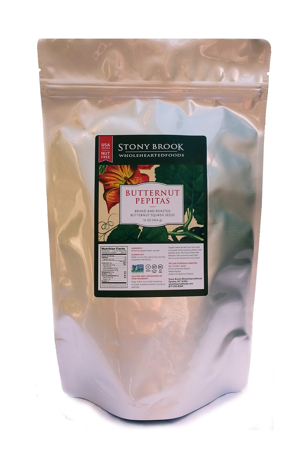 Stony Brook Butternut Pepitas - 16 oz.
