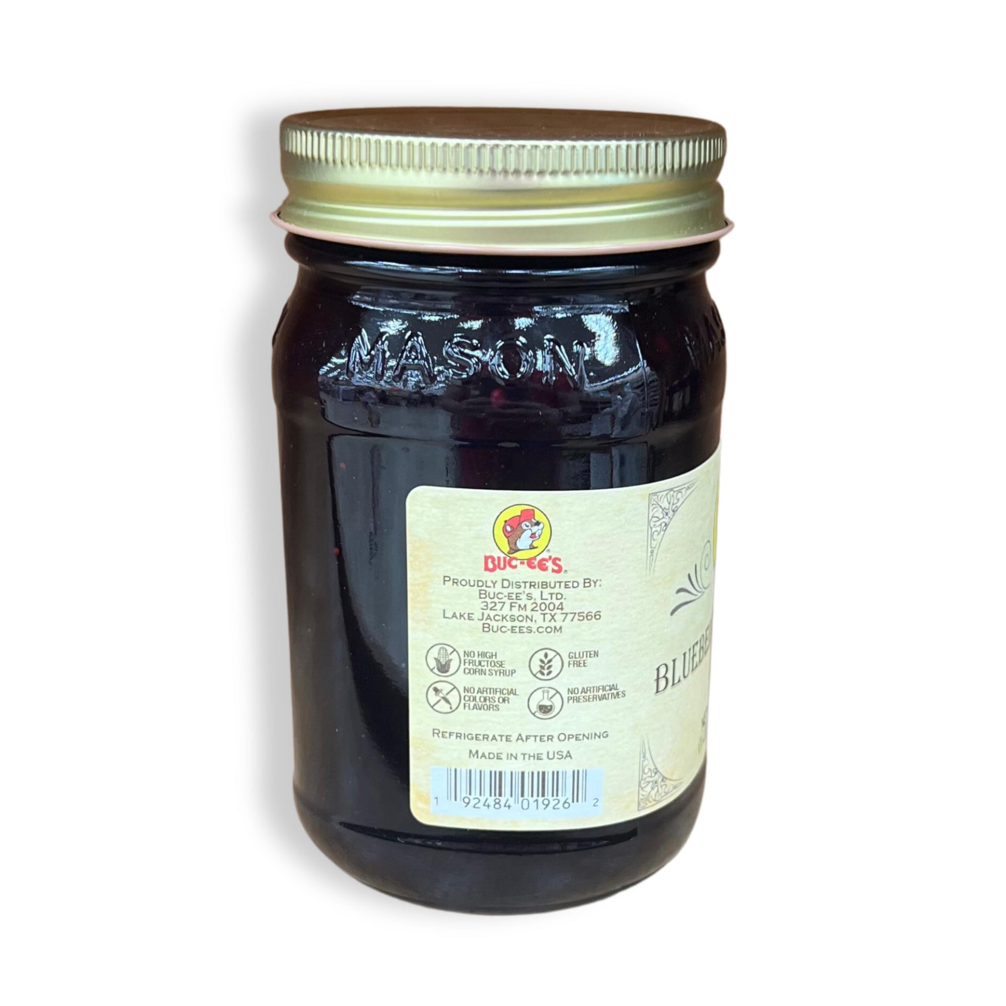 Buc-ee's Jams and Jellies (Blueberry Jalapeño Jam)
