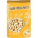 Dry Roasted Cashews Salted | Baked In Small Batches for added freshness | Without Oil | Perfectly Crunchy Naturally Delicious (2 LBs) By Farm Fresh