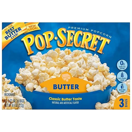 Pop Secret Butter 3 pk Microwave Popcorn 9.6oz