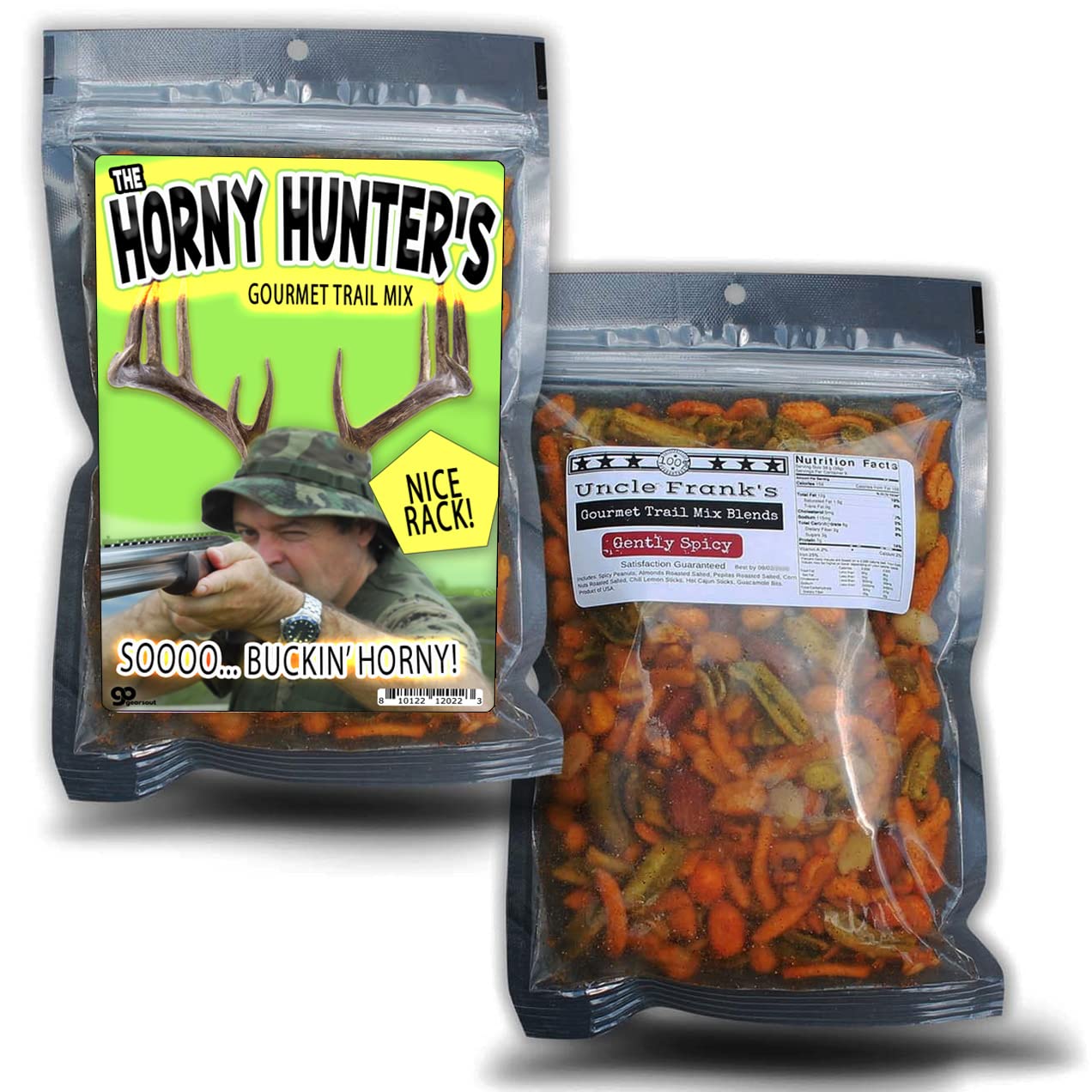 Horny Hunter Gourmet Trail Mix - Duck Hunter Gifts - Hunting Gifts for Men - Funny Gag Gift for Men - Dad Hunting Gifts - Weird Stocking Gift, Fun