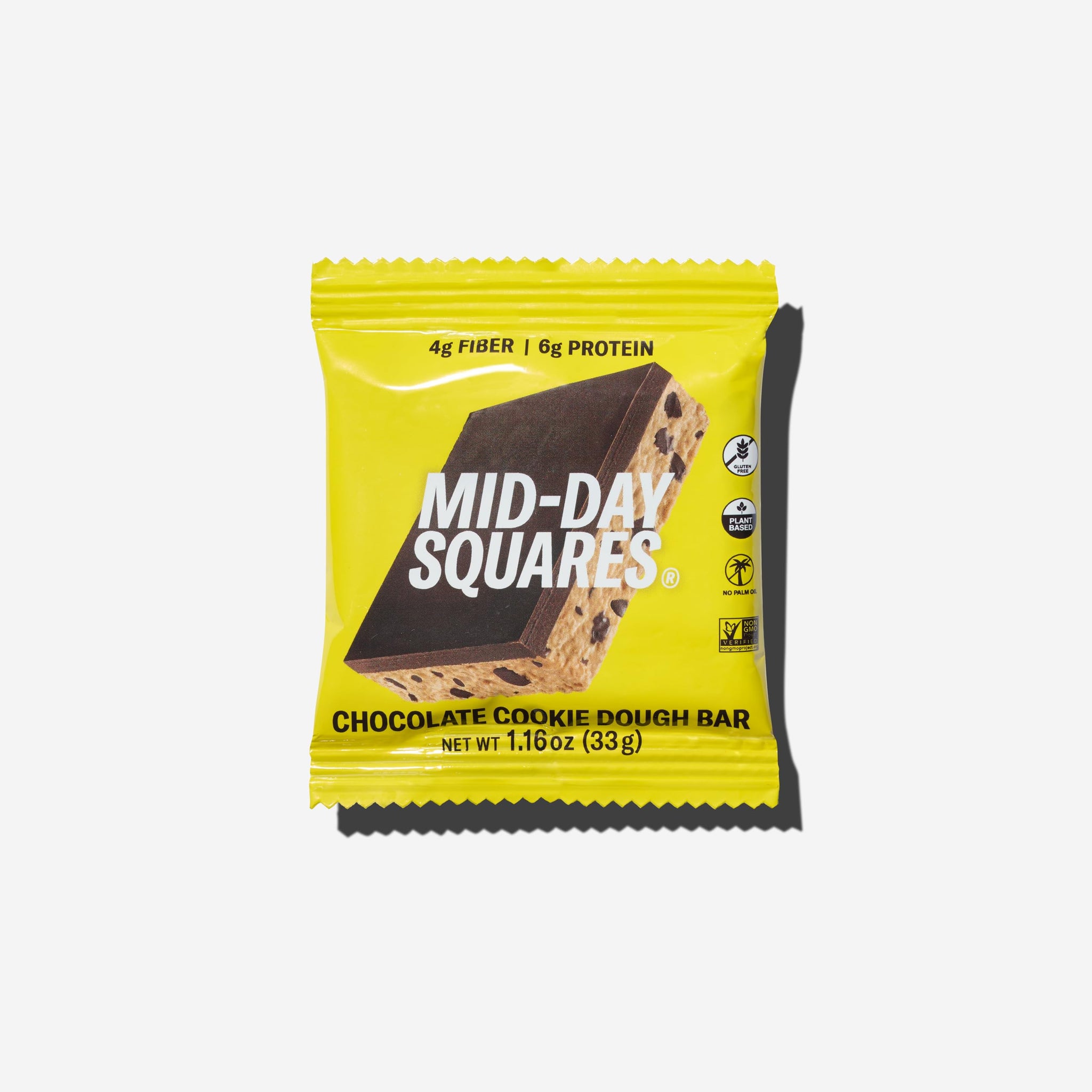 Mid-Day Squares, Chocolate Cookie Dough Bar, 1.16 Ounce