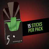 5 GUM Watermelon Prism Sugar Free Chewing Gum, 15 Stick Pack