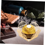 Didiseaon 50Pcs Hollow Out Bird Cage Chocolate Wrappers Decorative Candy Packaging Paper for Weddings Parties and Celebrations Reflective