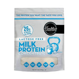Healthier Comforts Lactose Free Milk Protein Concentrate Powder (Unflavored) | 80% Casein, 20% Whey | High Protein, Non-GMO, Hormone Free, Kosher, Gluten Free | Baking, Creamer, Shakes (12oz)
