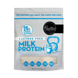 Healthier Comforts Lactose Free Milk Protein Concentrate Powder (Unflavored) | 80% Casein, 20% Whey | High Protein, Non-GMO, Hormone Free, Kosher, Gluten Free | Baking, Creamer, Shakes (12oz)