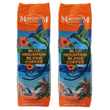 Magnum Exotics Coffee, Blue Mountain Ground Coffee Blend - Light-Medium Roast, Made from 100% Arabica Beans, Rich & Smooth Flavor, Fresh Roast - 1 Lb