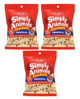 Stauffer's Simply Animals Original - Pack of 3 - Delicious and Fun for the Whole Family - 13 Fun Animal Shapes - Simply Fun and Nostalgic