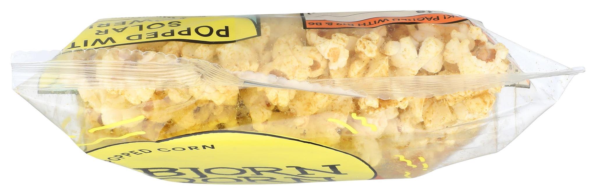 Bjornqorn, Popcorn Sun Popped Spicy, 3 Ounce