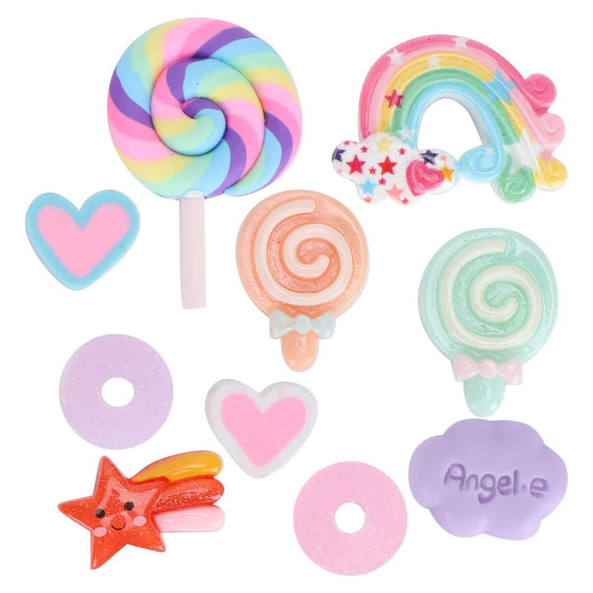 DAN&DRE 29pcs Simulation Candy Set DIY Plastic Decoration for Mobile Phone Shell Shop Pin Board