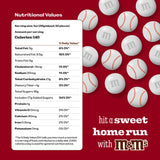 M&M’S WORLD Baseball Milk Chocolate Candies, 2 lbs Bulk - For Baseball Party Favors, Party Supplies, Goodie Bags, and More