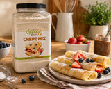 Crepe Mix, Easy Crepe Batter Mix for Sweet & Savory Crepes, Breakfast & Dessert Mix, by Dasher’s Spice & Beans, Bulk 5 lb Container