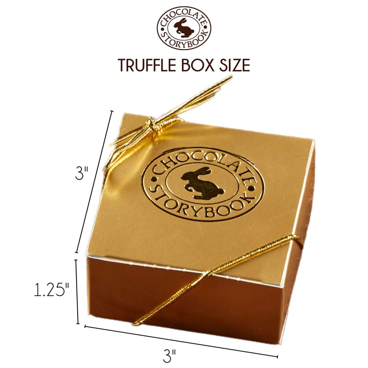 4pc Gold Chocolate Truffle Assortment (12 Boxes) - Perfect for Events, Weddings, Client & Employee Gifts