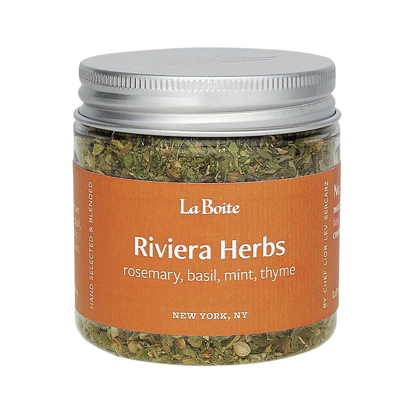 La Boite - RIVIERA HERBS, Spice Blend rosemary, basil, mint, thyme - Great for grilling, roasting, sauces, pasta, vegetables, Mediterranean dishes