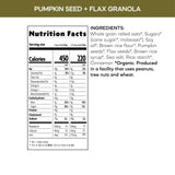 Nature's Path Organic Pumpkin Seed + Flax Granola, 25 lb (Pack of 1), Non-GMO