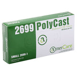 AmerCare Polycast Textured Powder Free Gloves, Small, Case of 1000