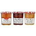 Bonne Maman Summer Variety Pack (Pineapple-Passion Fruit Preserves, Mango-Peach Preserves, Lemon Curd), Pack of 3