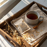 Buddha Teas - Organic Oat Straw Tea - Herbal Tea - For Health & Wellbeing - With Antioxidants & Minerals - Clean Ingredients - Caffeine Free - OU