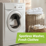 Velocity Washing Machine Cleaner - 4 Uses Per Bottle. Removes Hardwater Stains & Odor-Causing Buildup Inside Drum, Washer Cleaner for All Front & Top