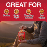 P-Nuttles Sweet & Spicy Snack Mix, 14oz Resealable Bag (Pack of 1) - Butter Toffee Covered Peanuts w/ Sesame Sticks, Chili Crescents, Corn Sticks