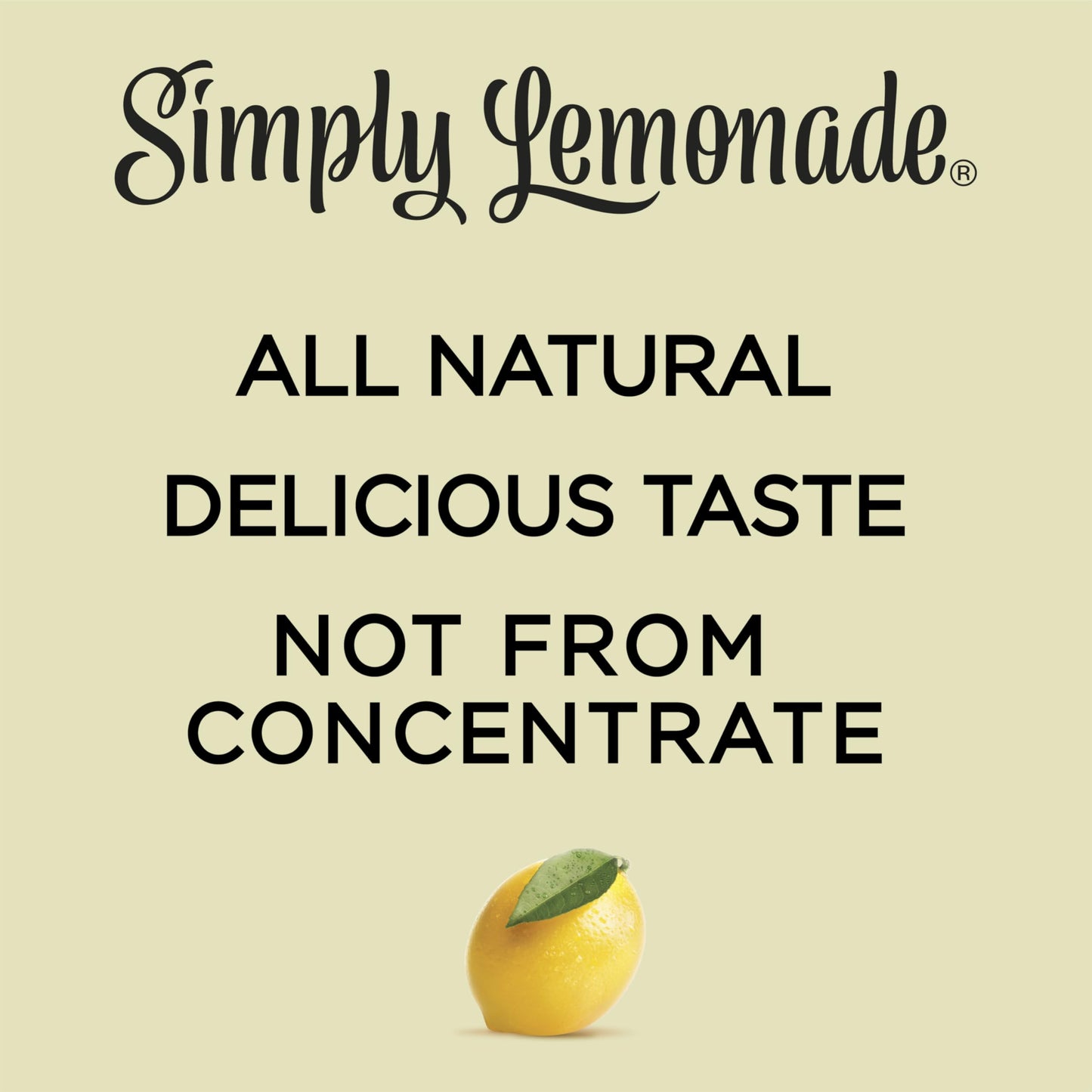 Simply Lemonade All Natural, 52 Fl Oz Bottle
