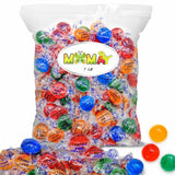 Sugar Free Assorted Fruit Flavors Hard Candy Variety Pack - 1lb Bag of Mima's Summer Mega Sale Hard Treats Individually Wrapped - Delicious Fruit