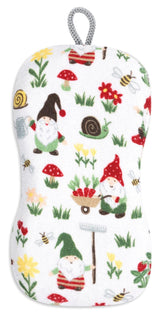 MUkitchen Festive Print Kitchen Sponge - Gnomes