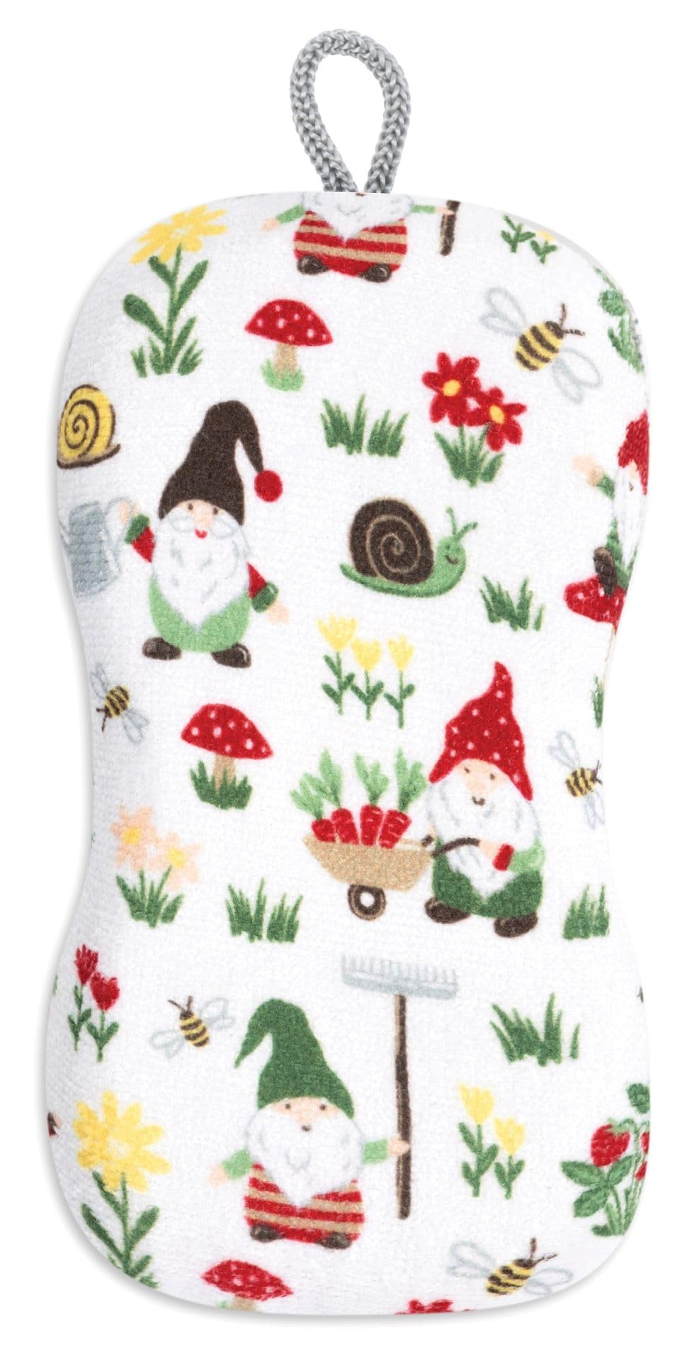 MUkitchen Festive Print Kitchen Sponge - Gnomes