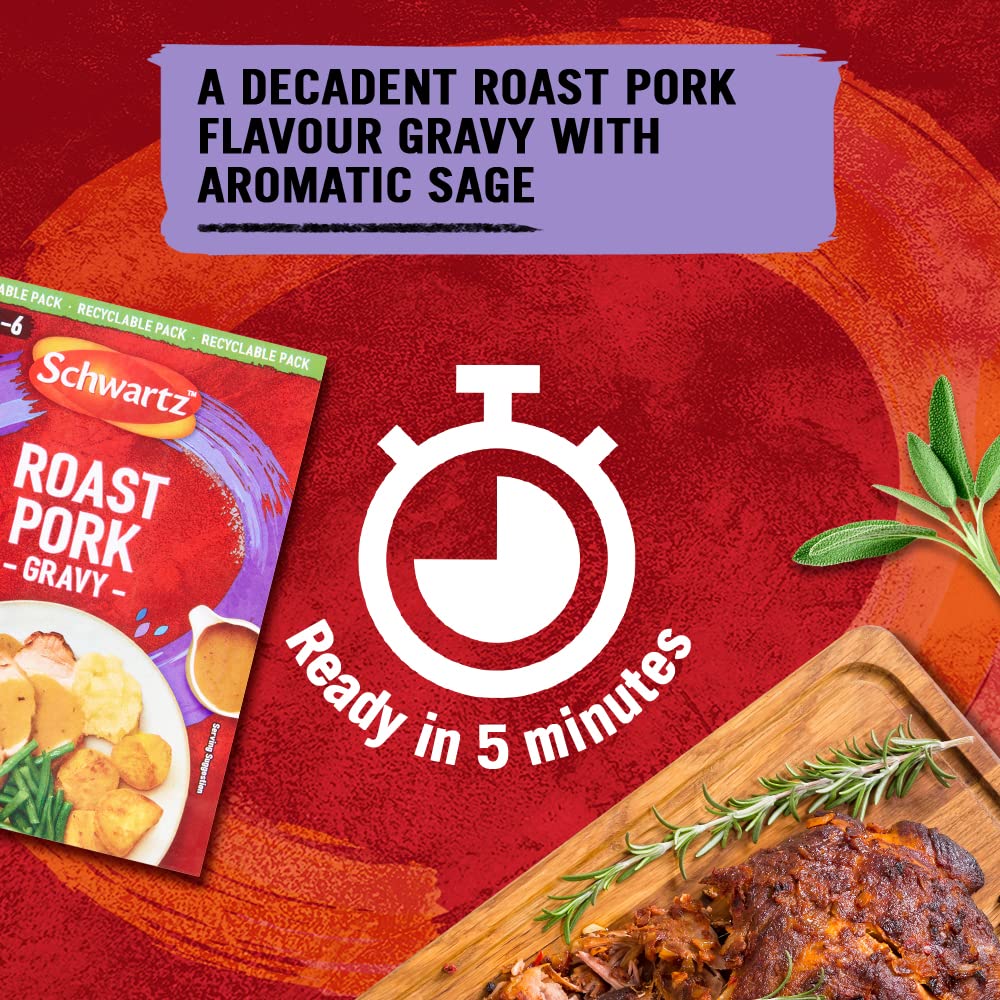 Schwartz Roast Pork & Sage Gravy Mix (25g)
