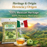 Zapote Blanco Herbal Tea 4 oz (113g) - 100% Natural White Sapote Leaves from Mexico - Traditional Loose Leaf Tea - Caffeine-Free, Non-GMO, Vegan
