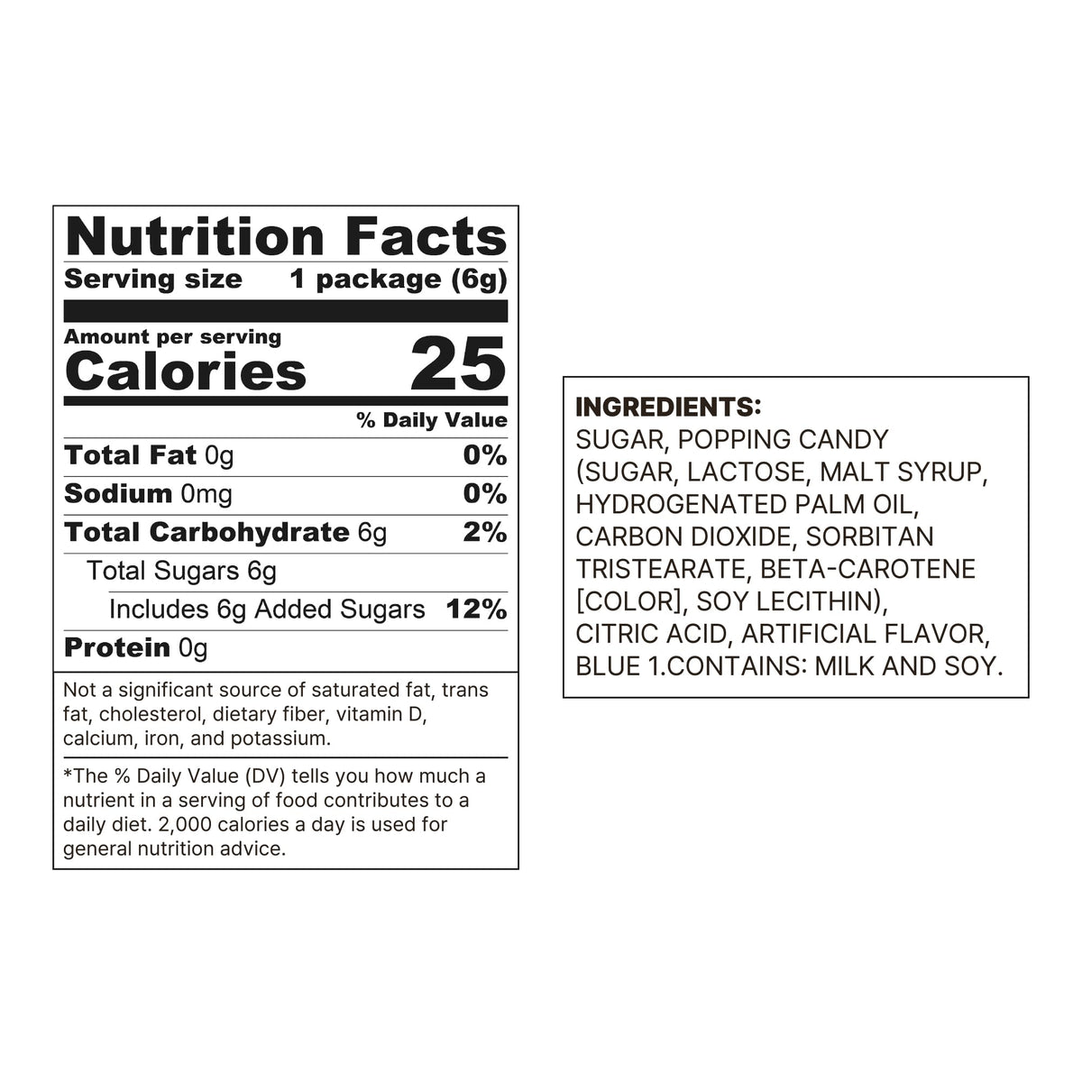 Cotton Lolly Baby Shark Rainbow Cotton Candy 0.21oz 10 Packs