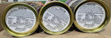 Character Tin Silvercrane Nutcrackers Holiday Gift Tins with Chocolate Truffles 12.3oz 350g (Three Tins)