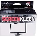 REARR1205 - Read Right Kleen amp;amp; Dry Screen Cleaner Wet Wipes