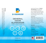 D-Odorizer General Odor Eliminator for Multi-Purpose Everyday Use - Air & Surface - Neutralizes Odors, Unscented - 16oz Spray