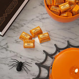 HERSHEY'S NUGGETS Milk Chocolate, Pumpkin Spice Latte Flavor, 8 oz Bag, Kosher, Fall Holiday Candy