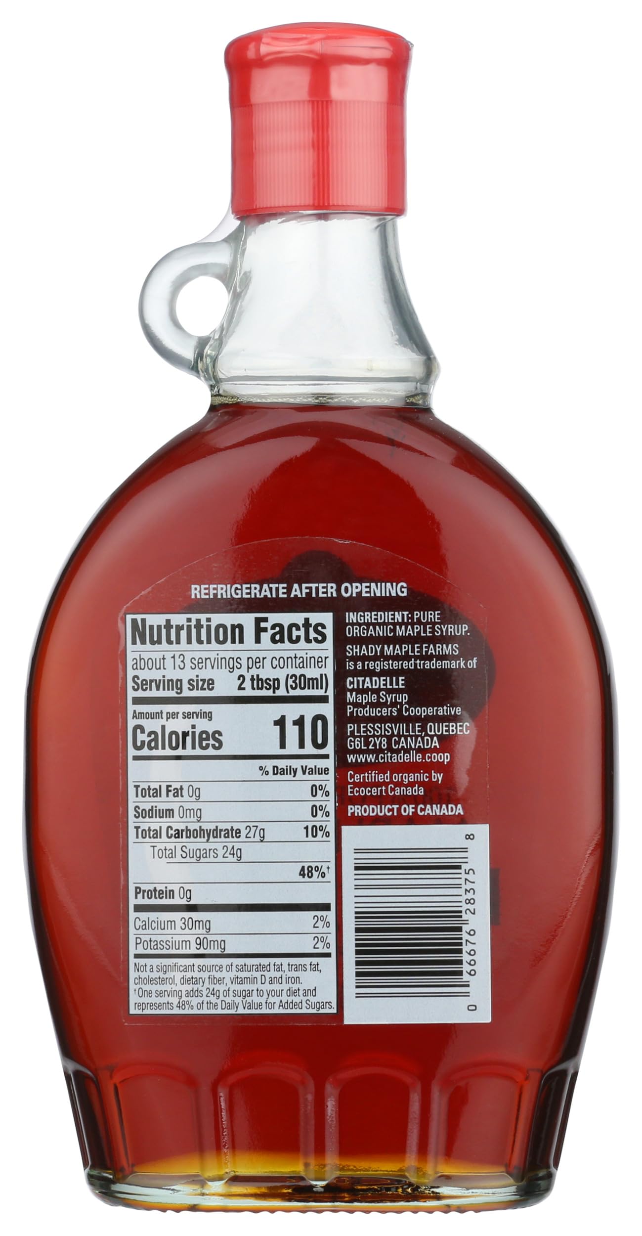 Shady Maple Farms Organic Grade A Maple Syrup, 12.7 Fl Oz