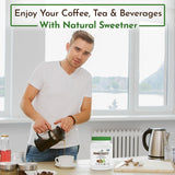 Morning Pep Monk Fruit Sweetener, Classic | White Sugar Substitute, Keto Diet Friendly, 1:1 Sugar Replacement, For Baking, Coffee, Tea, Zero Calorie Non Gmo Project Verified, OU Kosher, White - 5 lb