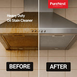 PureNest Heavy Duty Oil Stain Multi-Purpose Cleaner - All-Purpose Kitchen & Bathroom Degreaser, Removes Grease, Grime, and Stains from Tiles