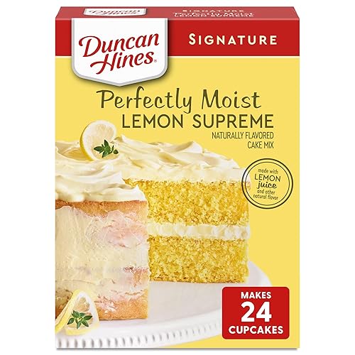 Duncan Hines Lemon Supreme Flavored Cake Mix, 15.25 oz.