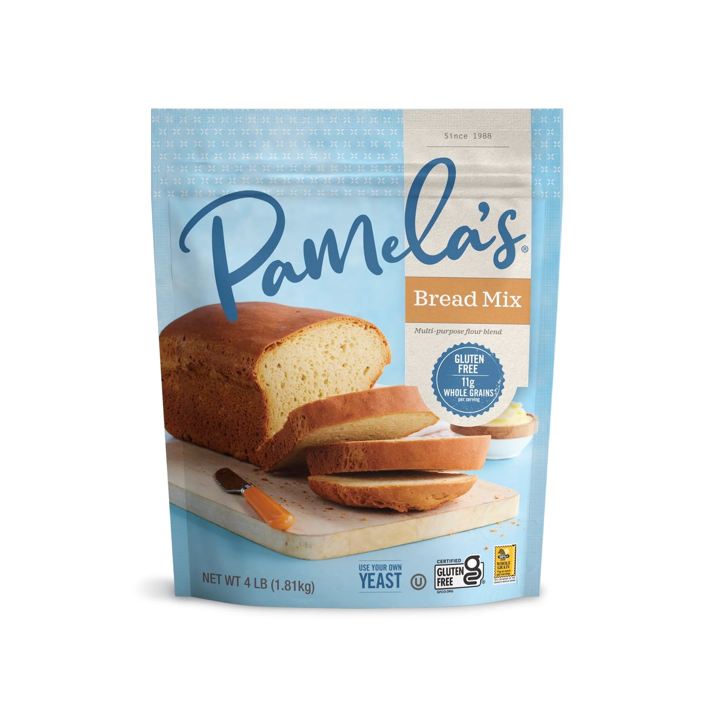 Pamela's Gluten Free Bread and Flour Blend, 4lb (Pack of 1)