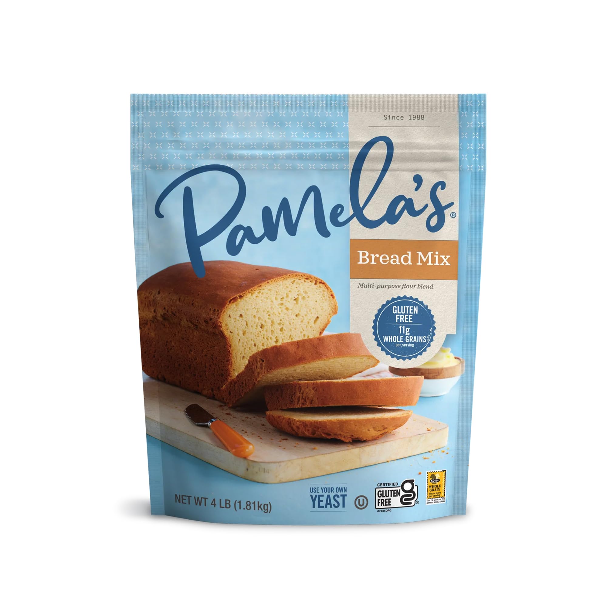 Pamela's Gluten Free Bread and Flour Blend, 4lb (Pack of 1)