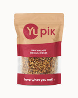 Yupik Raw California Walnuts, Medium Pieces, 2.2 lb (35.2 oz), Kosher, Gluten-Free, Vegan, Chopped Nuts, Unsalted, Unroasted, Source of Omegas