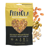 PremOla Nutty Granola, Sea Salt Pecan Blend - Gluten Free, Low Sugar, Vegetarian Granola with Pistachios, Almonds & Pumpkin Seeds, Packed with Protein